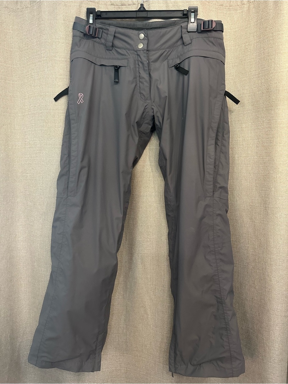 Women’s K2 Gray Ski Snow Pants - Water-Resistant Winter Shell